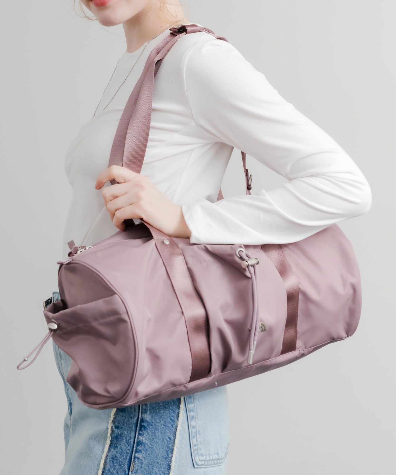 日本未展開モデル THE NORTH FACE ザ・ノースフェイス WHITE LABEL ホワイトレーベル BONNEY DUFFLE BAG S/ダッフルバッグ 15470