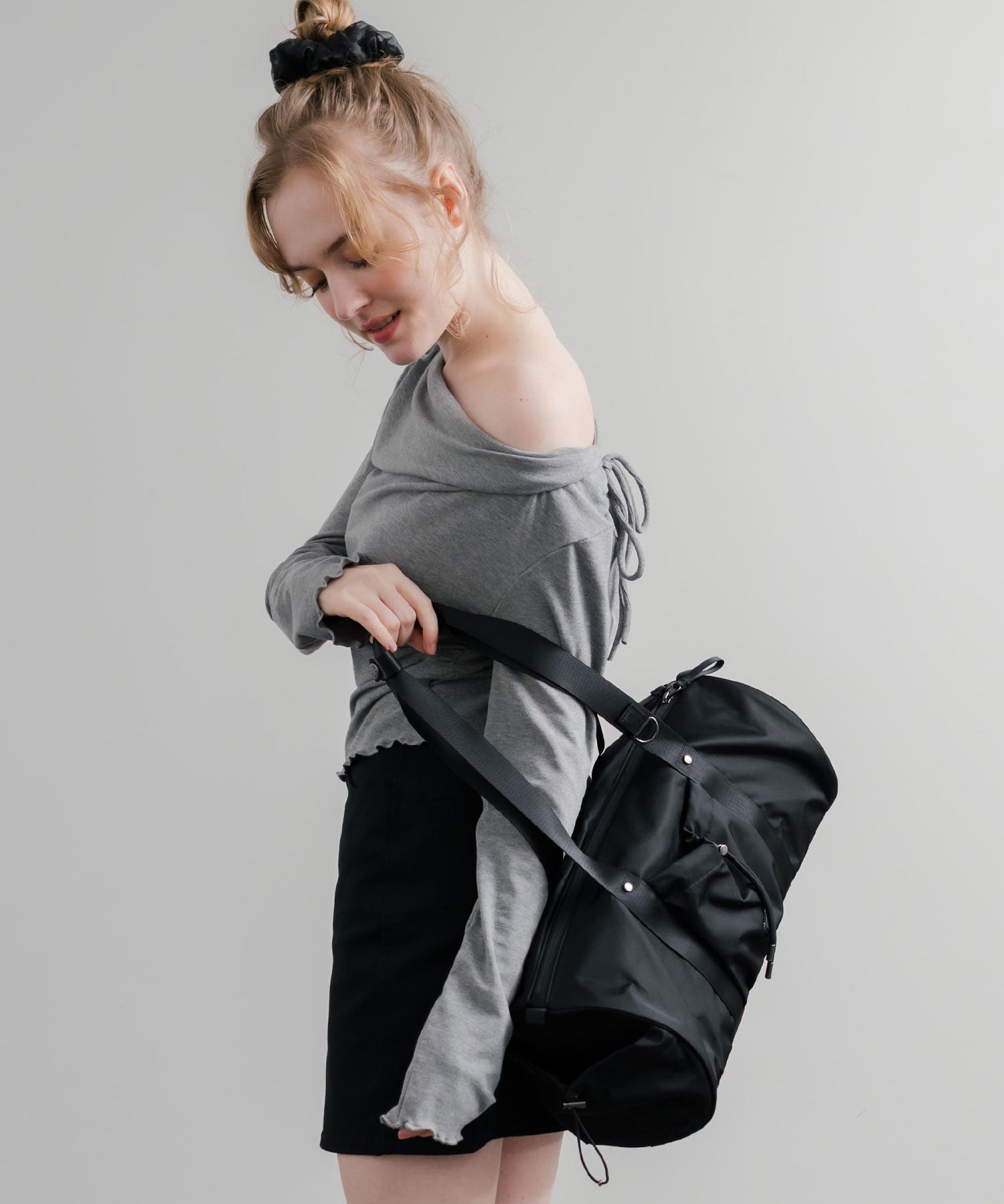 日本未展開モデル THE NORTH FACE ザ・ノースフェイス WHITE LABEL ホワイトレーベル BONNEY DUFFLE BAG S/ダッフルバッグ 15470