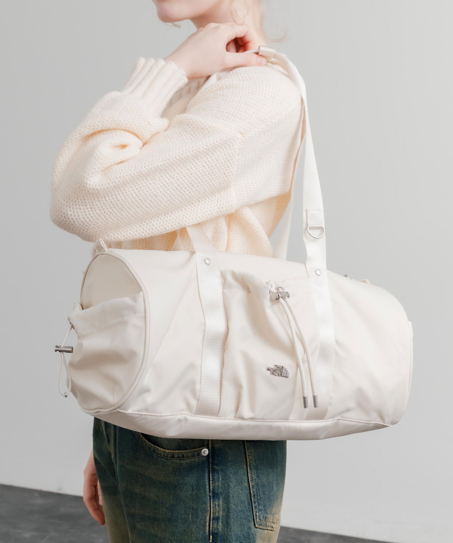 日本未展開モデル THE NORTH FACE ザ・ノースフェイス WHITE LABEL ホワイトレーベル BONNEY DUFFLE BAG S/ダッフルバッグ 15470