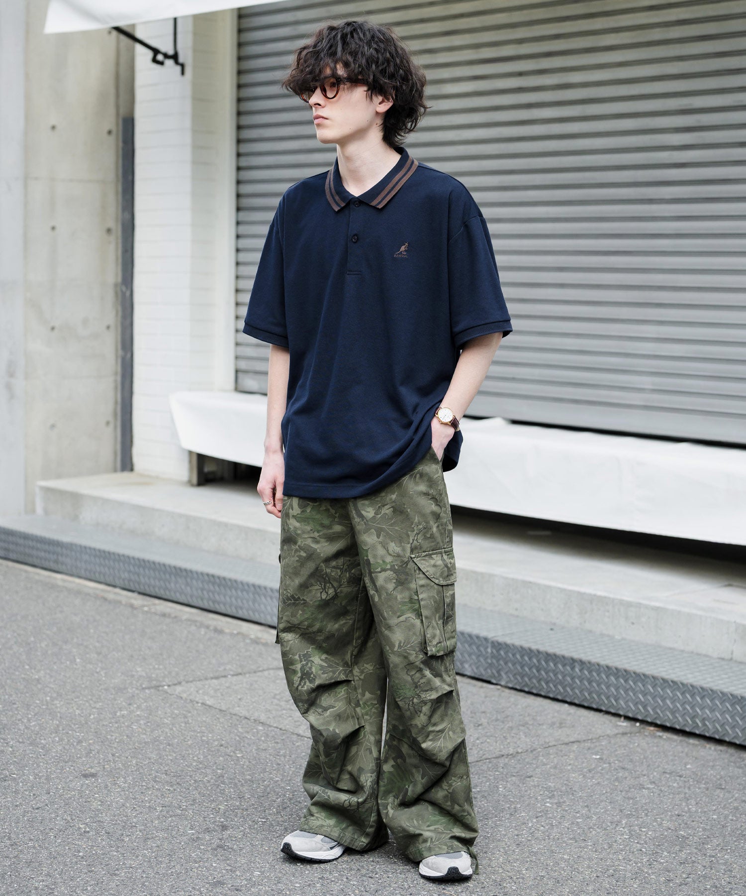 新色追加 KANGOL カンゴール 別注コラボ 接触冷感鹿の子ワンポイント