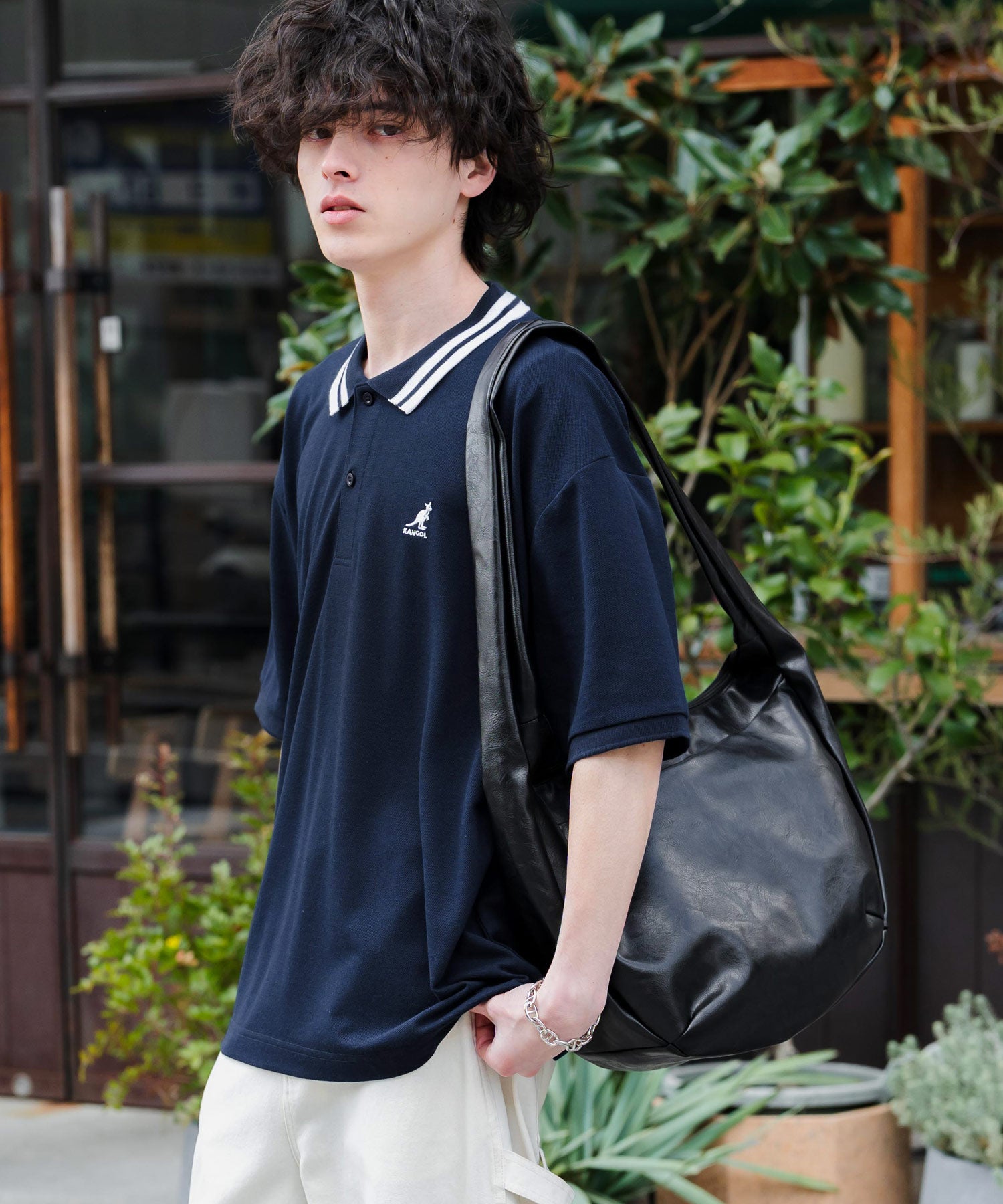新色追加 KANGOL カンゴール 別注コラボ 接触冷感鹿の子ワンポイント