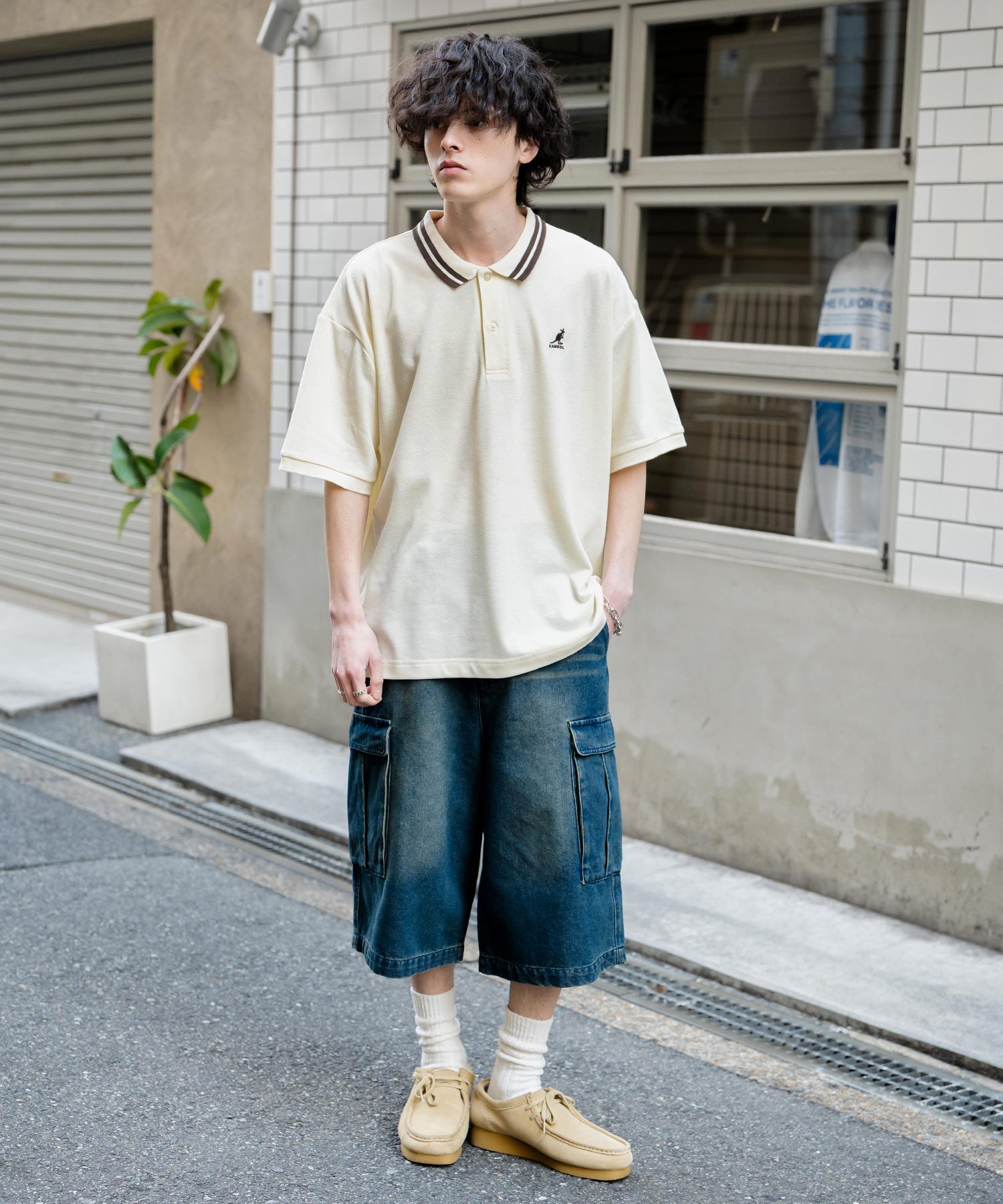 カンボジア直輸入☆シルクペイントタペストリー（ロング）Lサイズ　color,2 新色追加 KANGOL カンゴール 別注コラボ 接触冷感鹿の子ワンポイント