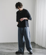 ヴィンテージライクワイドバルーンデニムパンツ 15478