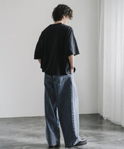 ヴィンテージライクワイドバルーンデニムパンツ 15478