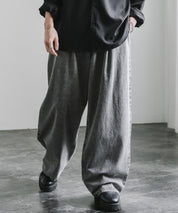 ヴィンテージライクワイドバルーンデニムパンツ 15478