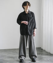 ヴィンテージライクワイドバルーンデニムパンツ 15478