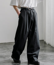 ヴィンテージライクワイドバルーンデニムパンツ 15478