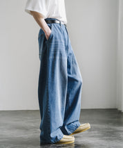 ヴィンテージライクワイドバルーンデニムパンツ 15478