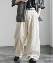 ヴィンテージライクワイドバルーンデニムパンツ 15478