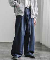 ヴィンテージライクワイドバルーンデニムパンツ 15478