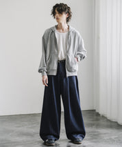 ヴィンテージライクワイドバルーンデニムパンツ 15478