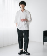 新色追加 接触冷感多機能素材リネンライク アンクルテーパードイージーパンツ 15482