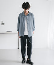 新色追加 接触冷感多機能素材リネンライク アンクルテーパードイージーパンツ 15482