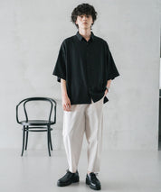 新色追加 接触冷感多機能素材リネンライク アンクルテーパードイージーパンツ 15482