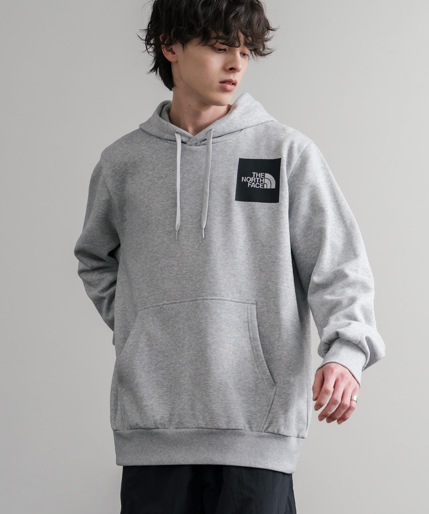 THE NORTH FACE ザ・ノースフェイス FINE HOODIE/裏起毛ロゴワンポイントプルオーバーパーカー 15485