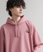 THE NORTH FACE ザ・ノースフェイス FLOWER DOME RELAXED HD SWEATSHIRT GPT ワンポイントフワラー刺繍裏毛パーカー 15488
