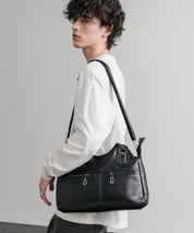 2WAY PUレザーショルダーバッグ/トートバッグ 15506