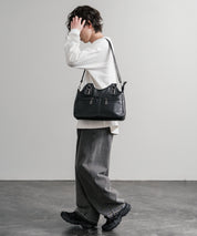 2WAY PUレザーショルダーバッグ/トートバッグ 15506