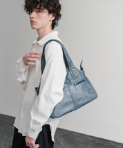 2WAY PUレザーショルダーバッグ/トートバッグ 15506