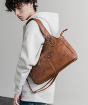 2WAY PUレザーショルダーバッグ/トートバッグ 15506