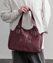 2WAY PUレザーショルダーバッグ/トートバッグ 15506