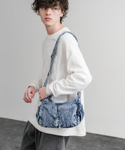 ヴィンテージデニムショルダーバッグ 15507