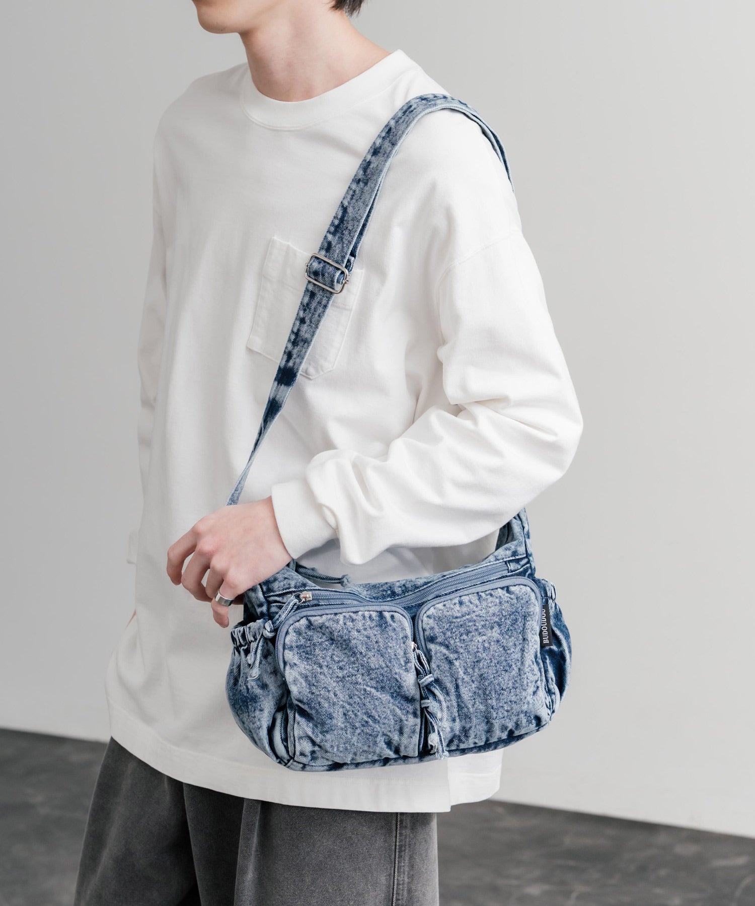 ヴィンテージデニムショルダーバッグ 15507