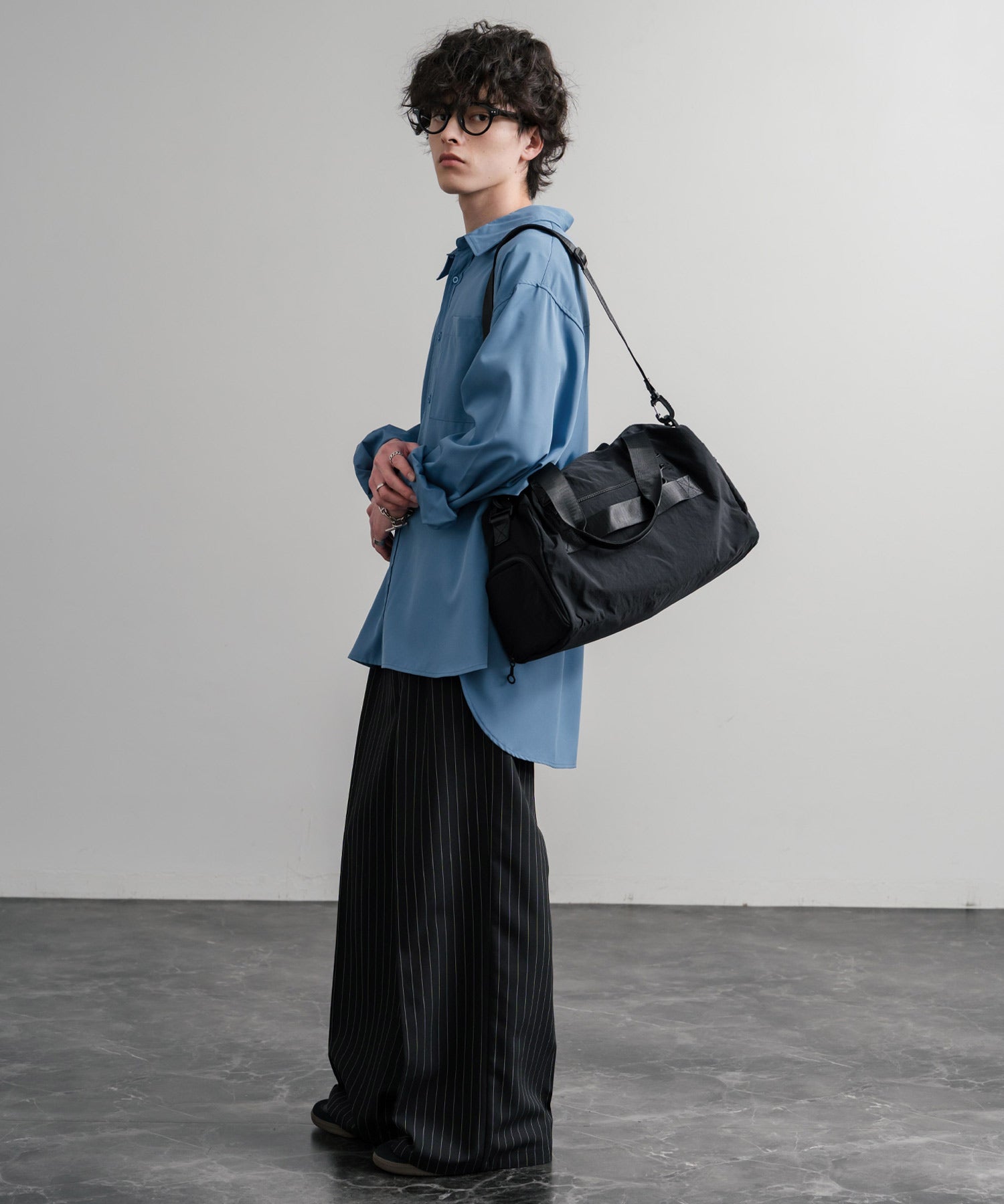 2WAY ナイロンボストンバッグ/ショルダーバッグ/トラベルバッグ 15508