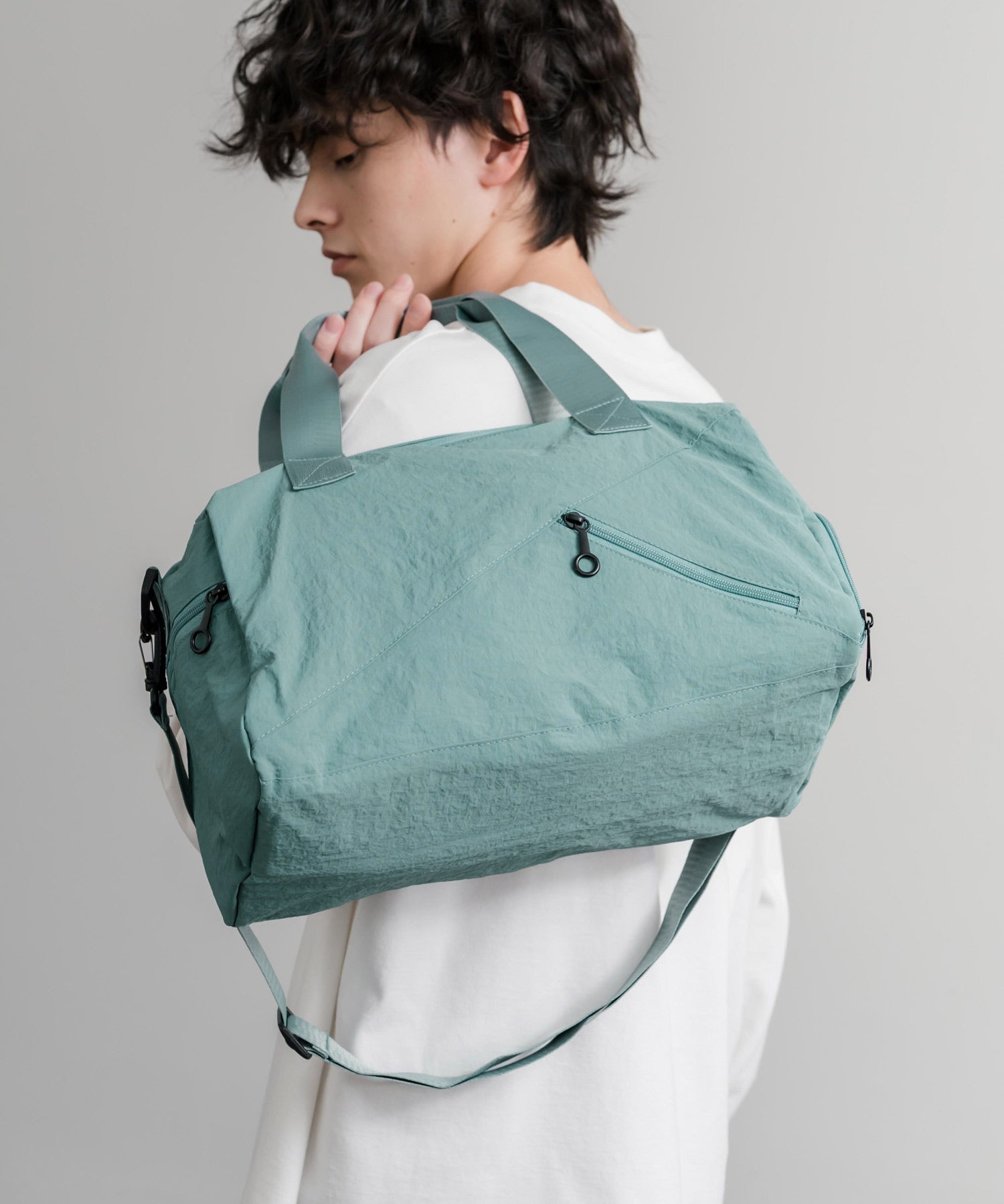 2WAY ナイロンボストンバッグ/ショルダーバッグ/トラベルバッグ 15508