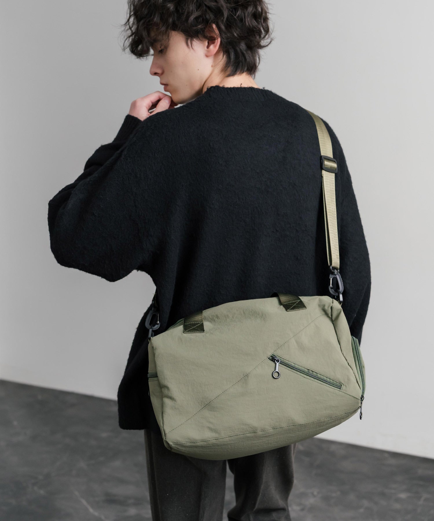 2WAY ナイロンボストンバッグ/ショルダーバッグ/トラベルバッグ 15508