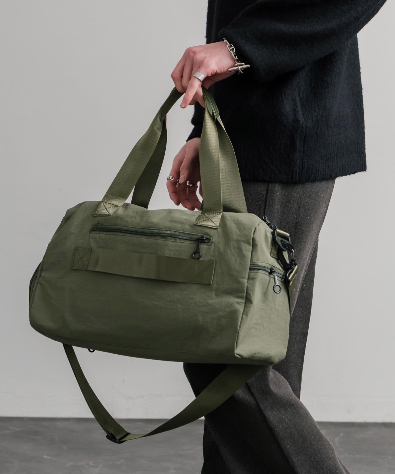 2WAY ナイロンボストンバッグ/ショルダーバッグ/トラベルバッグ 15508