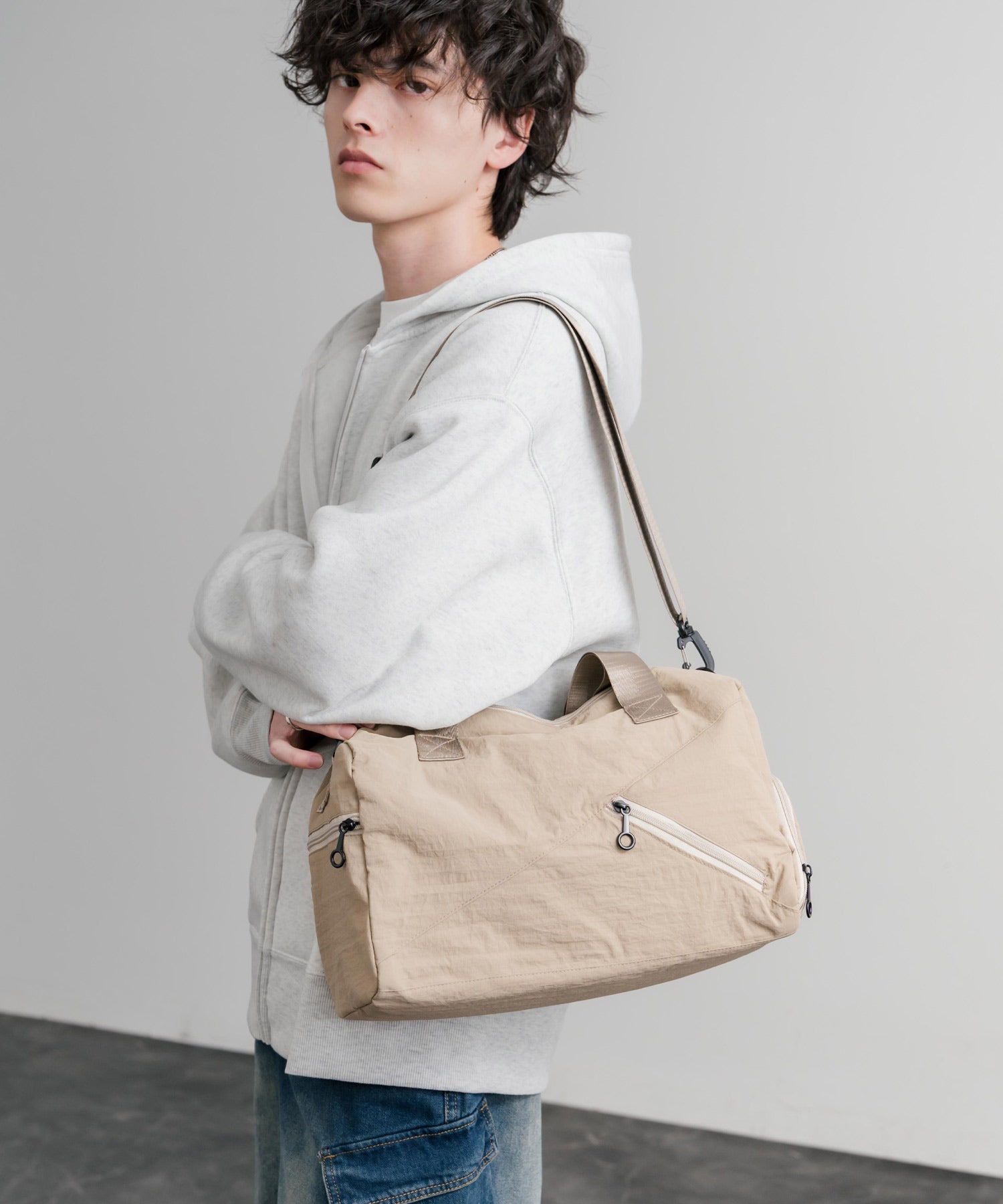 2WAY ナイロンボストンバッグ/ショルダーバッグ/トラベルバッグ 15508