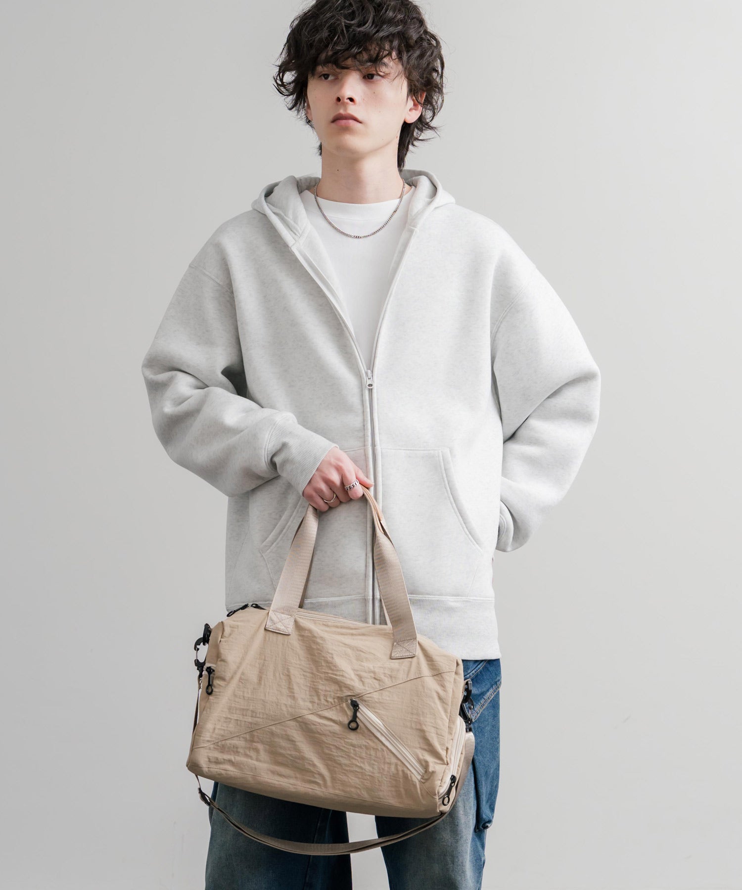 2WAY ナイロンボストンバッグ/ショルダーバッグ/トラベルバッグ 15508