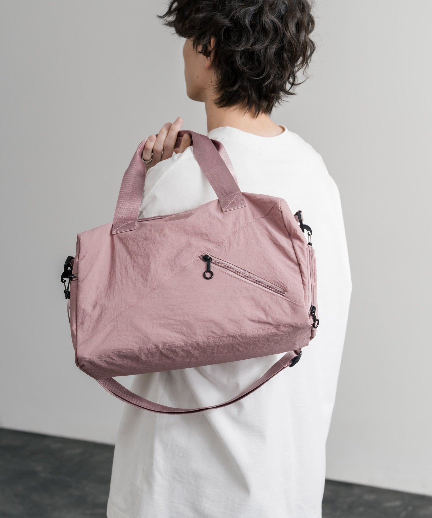 2WAY ナイロンボストンバッグ/ショルダーバッグ/トラベルバッグ 15508