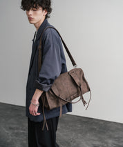 ヴィンテージ加工 PUレザー2WAYショルダーバッグ/ハンドバッグ 15509