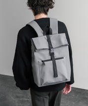 ロールトップアーバンフラップデイパック/バックパック/リュック 15512