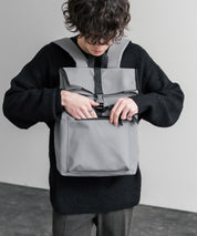 ロールトップアーバンフラップデイパック/バックパック/リュック 15512