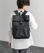 ロールトップアーバンフラップデイパック/バックパック/リュック 15512