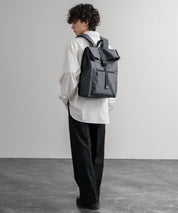 ロールトップアーバンフラップデイパック/バックパック/リュック 15512