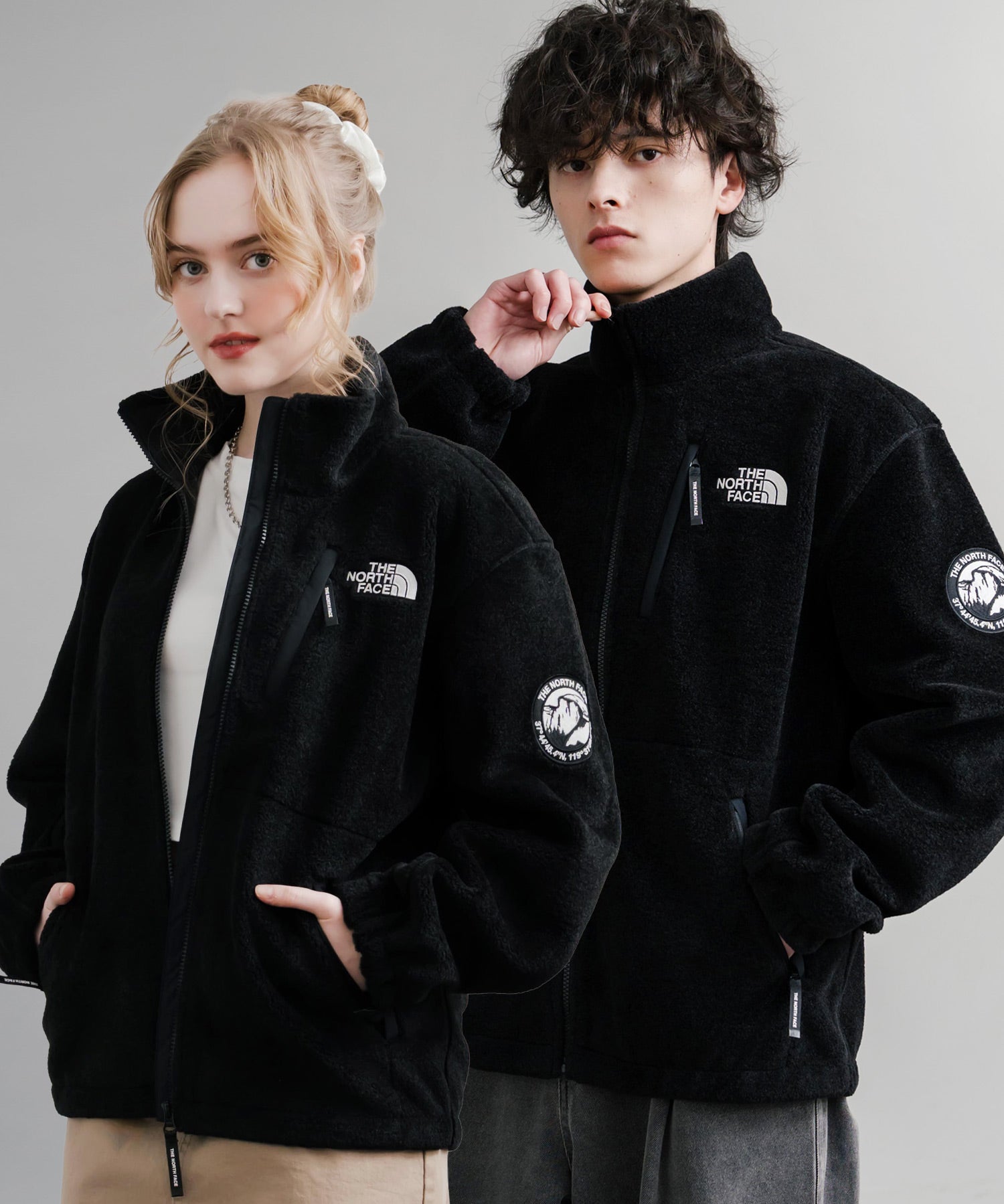 日本未展開モデル THE NORTH FACE ザ・ノースフェイス WHITE LABEL ホワイトレーベル RIMO FLEECE JACKET オーバーサイズスタンドカラーリモフリースジャケット 15528