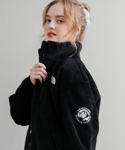日本未展開モデル THE NORTH FACE ザ・ノースフェイス WHITE LABEL ホワイトレーベル RIMO FLEECE JACKET オーバーサイズスタンドカラーリモフリースジャケット 15528