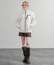 日本未展開モデル THE NORTH FACE ザ・ノースフェイス WHITE LABEL ホワイトレーベル RIMO FLEECE JACKET オーバーサイズスタンドカラーリモフリースジャケット 15528