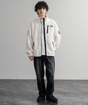日本未展開モデル THE NORTH FACE ザ・ノースフェイス WHITE LABEL ホワイトレーベル RIMO FLEECE JACKET オーバーサイズスタンドカラーリモフリースジャケット 15528