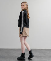 日本未展開モデル WHITE LABEL THE NORTH FACE W'S TNF TRACK JACKET 袖ラインショート丈トラックジャケット ジップパーカー 15532