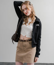 日本未展開モデル WHITE LABEL THE NORTH FACE W'S TNF TRACK JACKET 袖ラインショート丈トラックジャケット ジップパーカー 15532