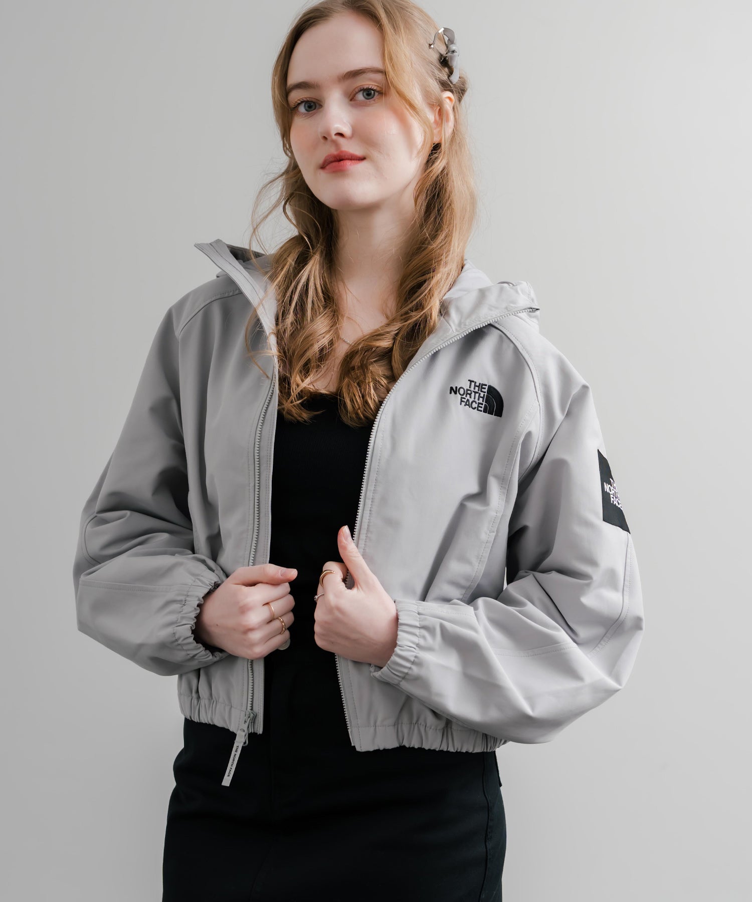 日本未展開モデル WHITE LABEL THE NORTH FACE W'S OLEMA HOODIE オレマフーディー ショートブルゾン 15533