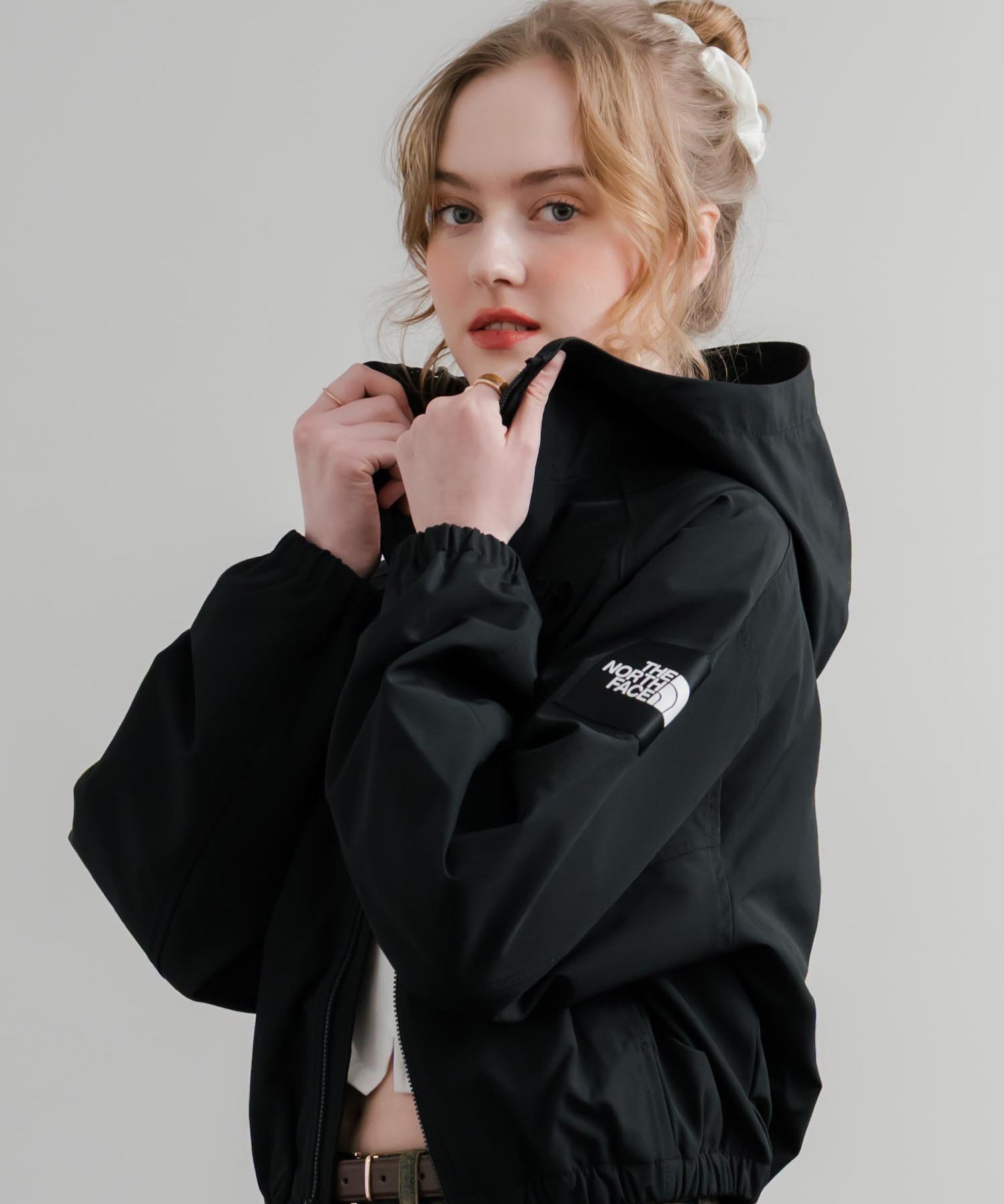 日本未展開モデル WHITE LABEL THE NORTH FACE W'S OLEMA HOODIE オレマフーディー ショートブルゾン 15533