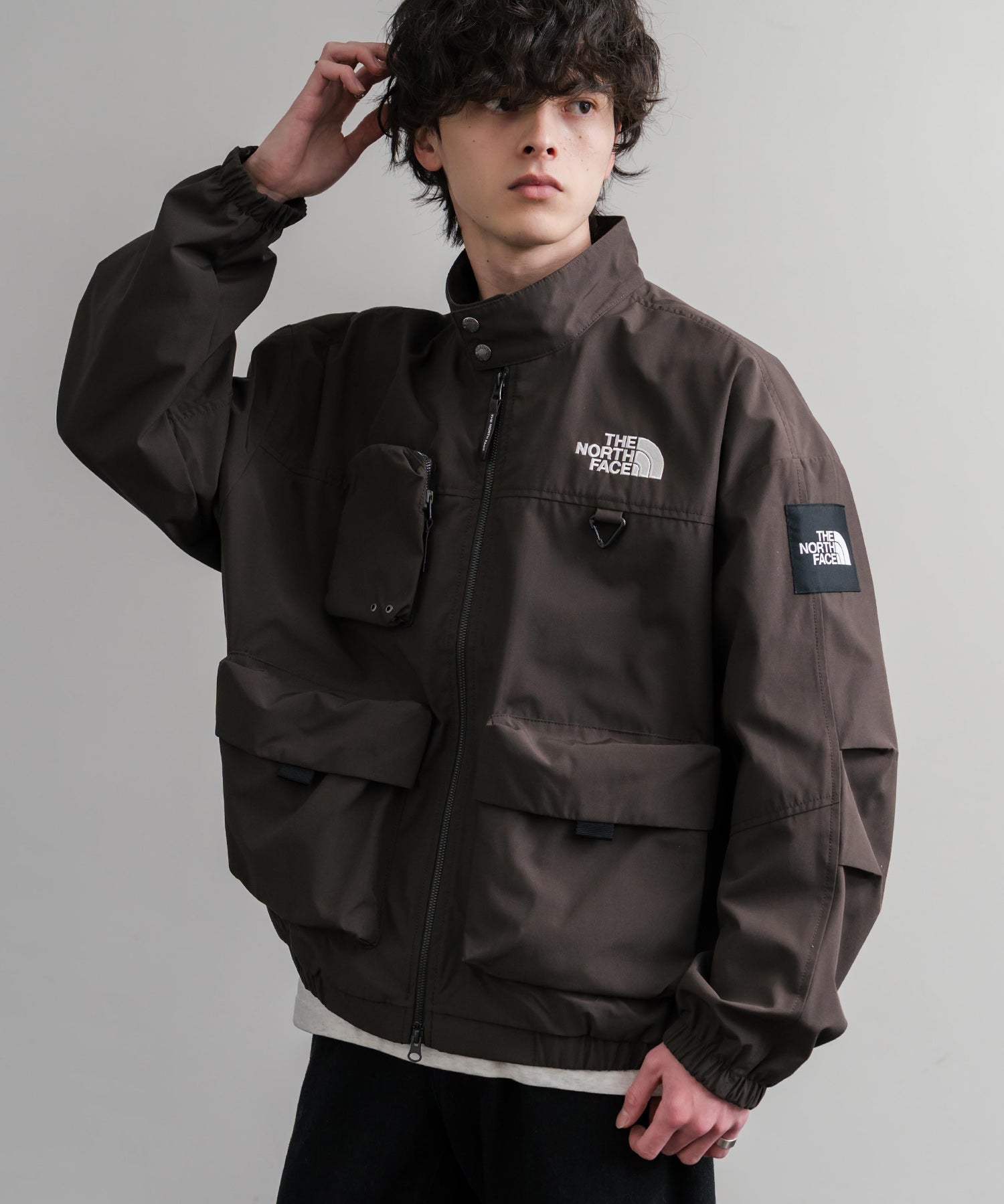 日本未展開モデル THE NORTH FACE ザ・ノースフェイス WHITE LABEL ホワイトレーベル NEILTON JACKET ニールトンジャケット/ワンポイントロゴブルゾン 15534