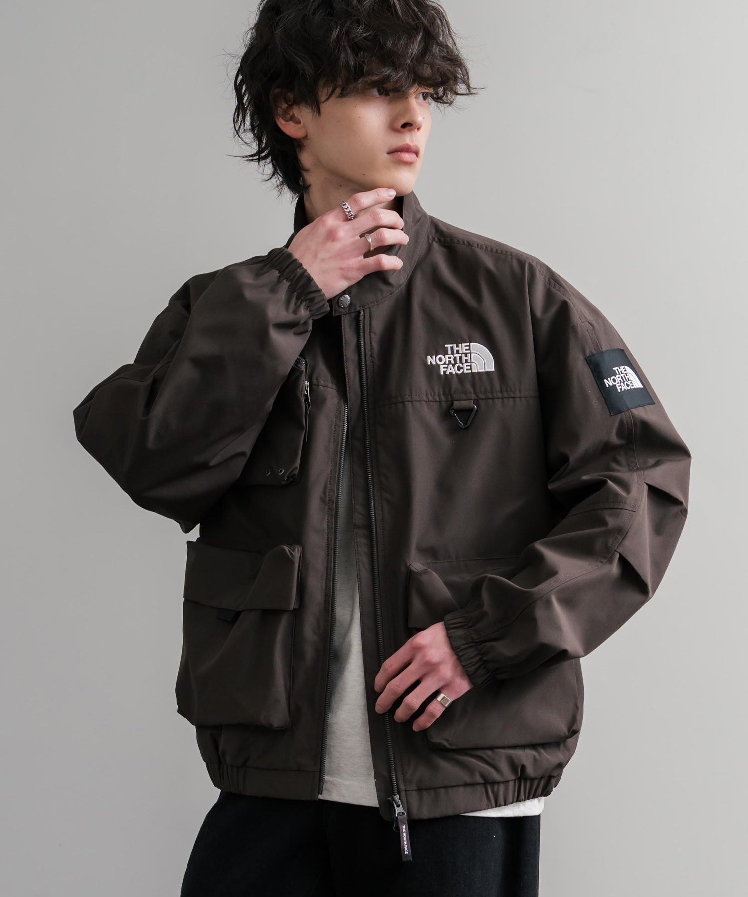 日本未展開モデル THE NORTH FACE ザ・ノースフェイス WHITE LABEL ホワイトレーベル NEILTON JACKET ニールトンジャケット/ワンポイントロゴブルゾン 15534