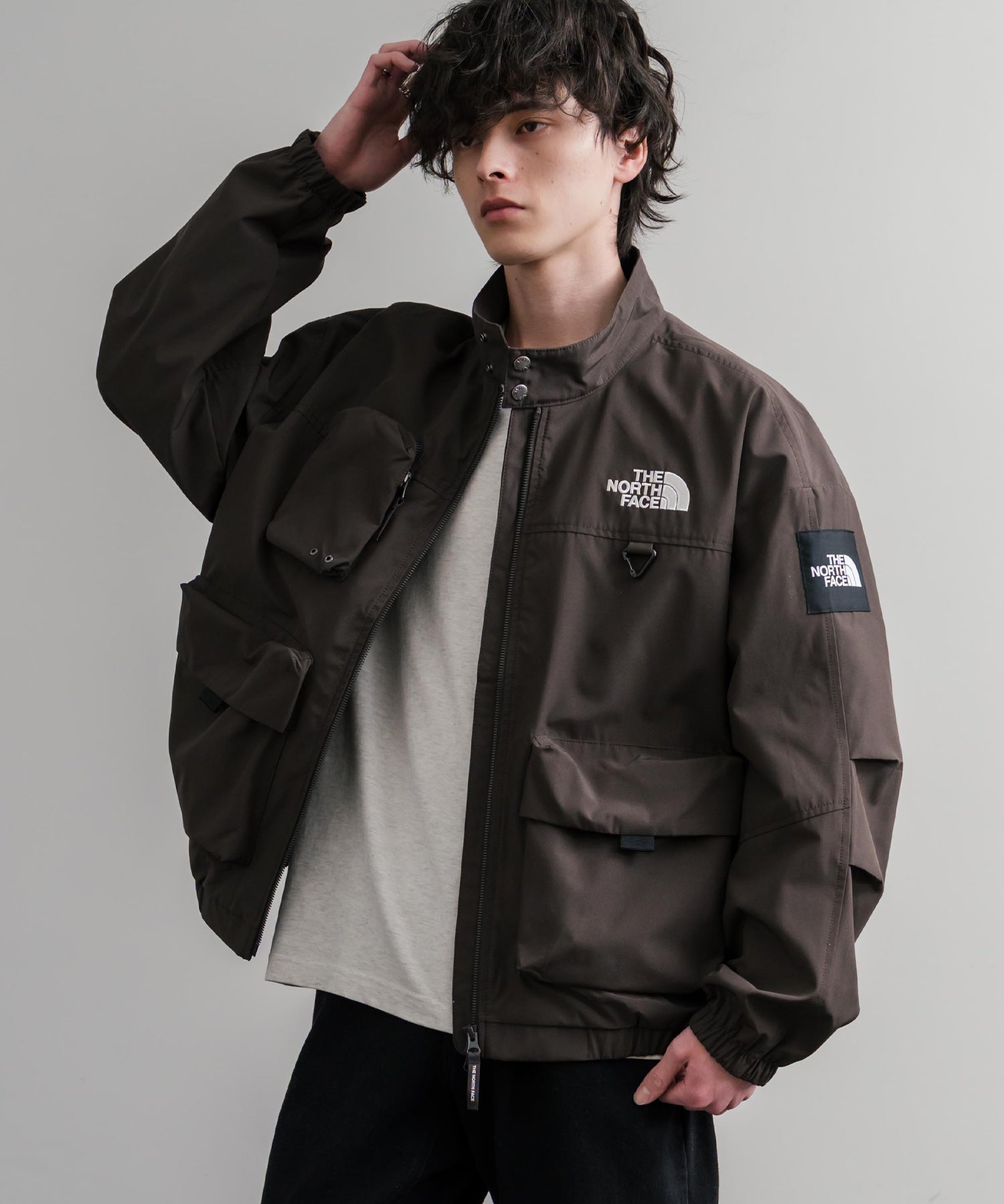 日本未展開モデル THE NORTH FACE ザ・ノースフェイス WHITE LABEL ホワイトレーベル NEILTON JACKET ニールトンジャケット/ワンポイントロゴブルゾン 15534